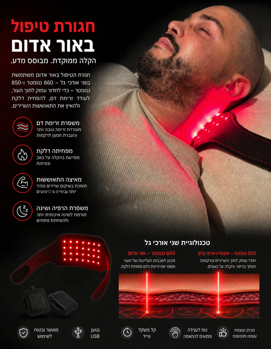 רצועת טיפול - ReliefStrap™